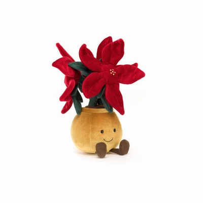 Jellycat Poinsettia New Zealand | LOAIN9683